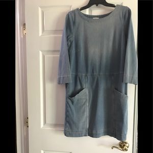 AG light denim dress